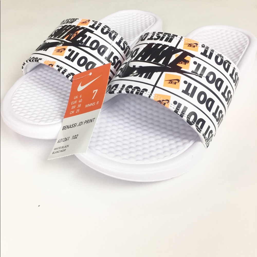 NIKE Benassi JDI print slides
